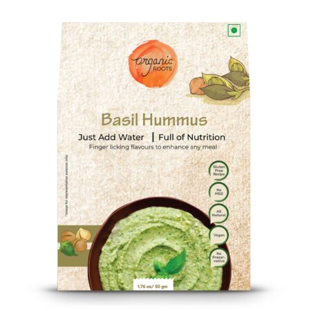 Basil Hummus Front